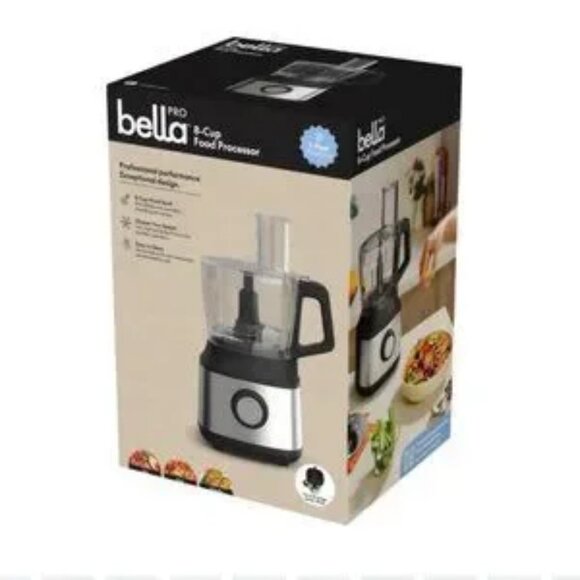 8-Cup Food Processor - Stainless Steel ( NEW WITH BOX) - Picture 2 of 5